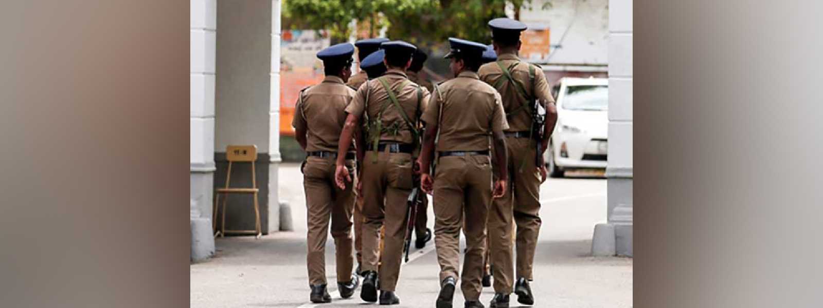 පොලිස් නිලධාරීන් 500 කට විනය පියවර